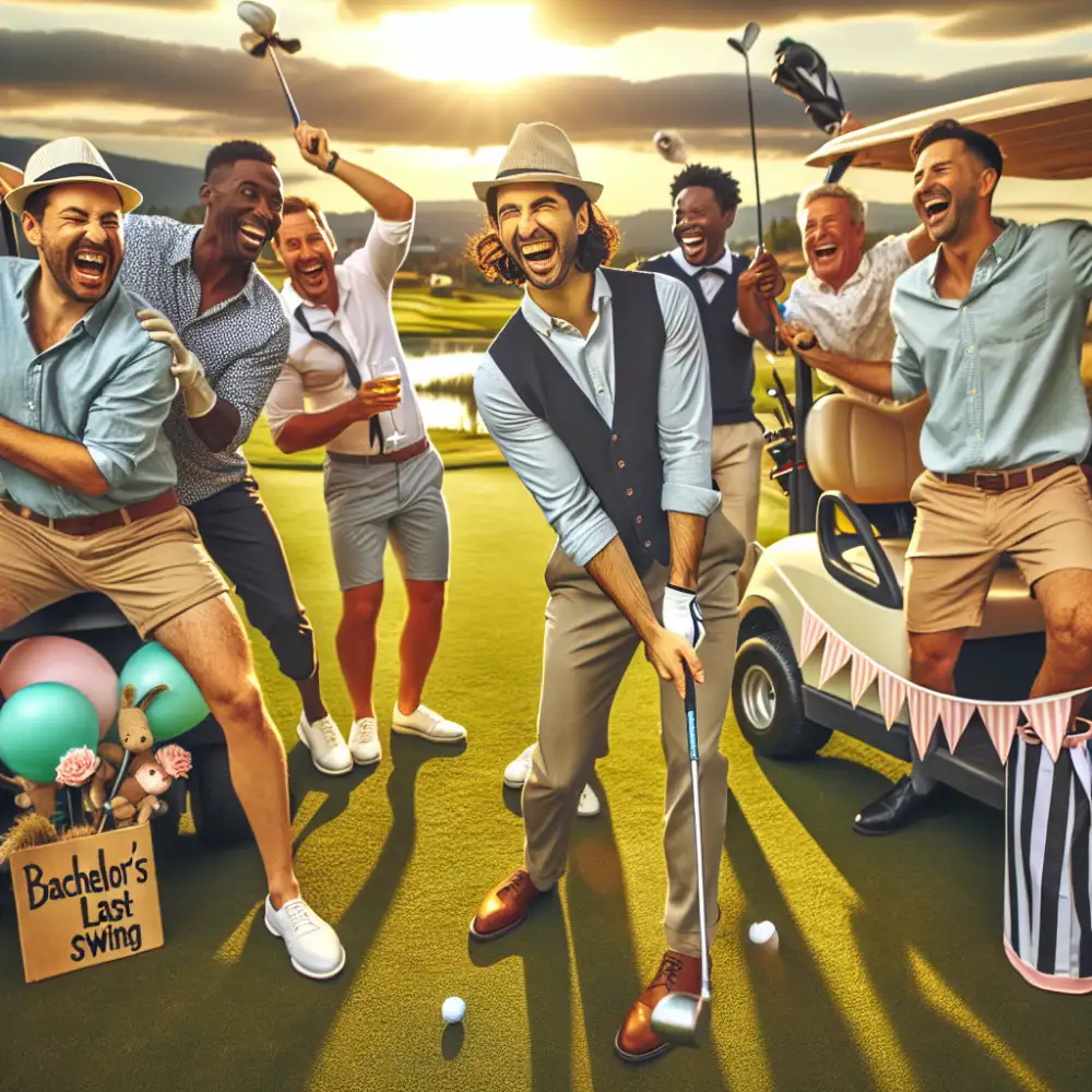 golf bachelor party ideas