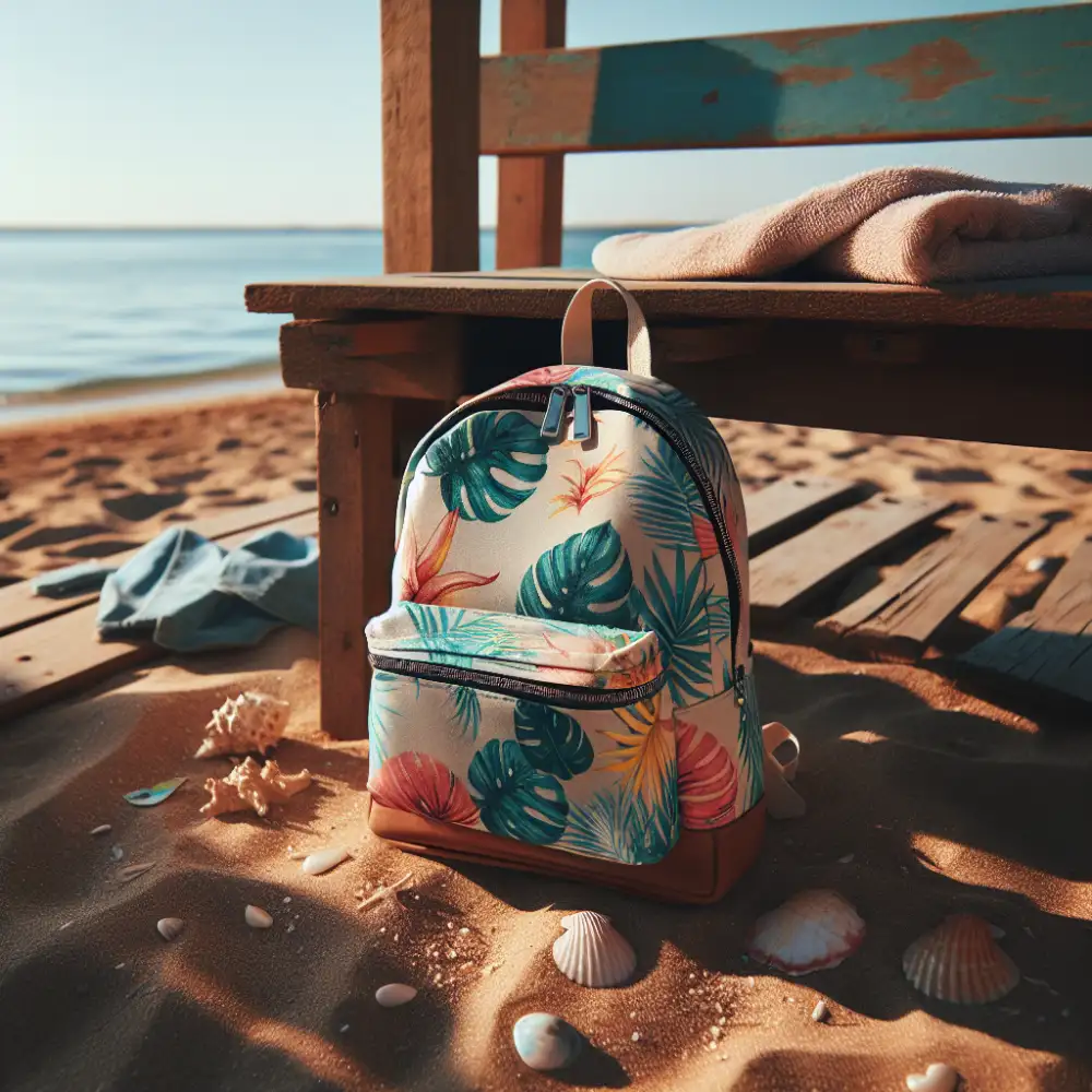 small beach backpack