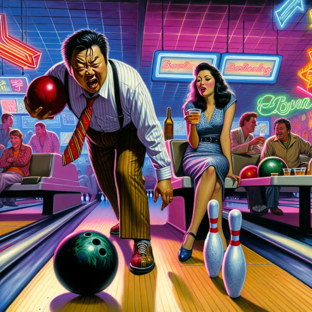 drunk bowling