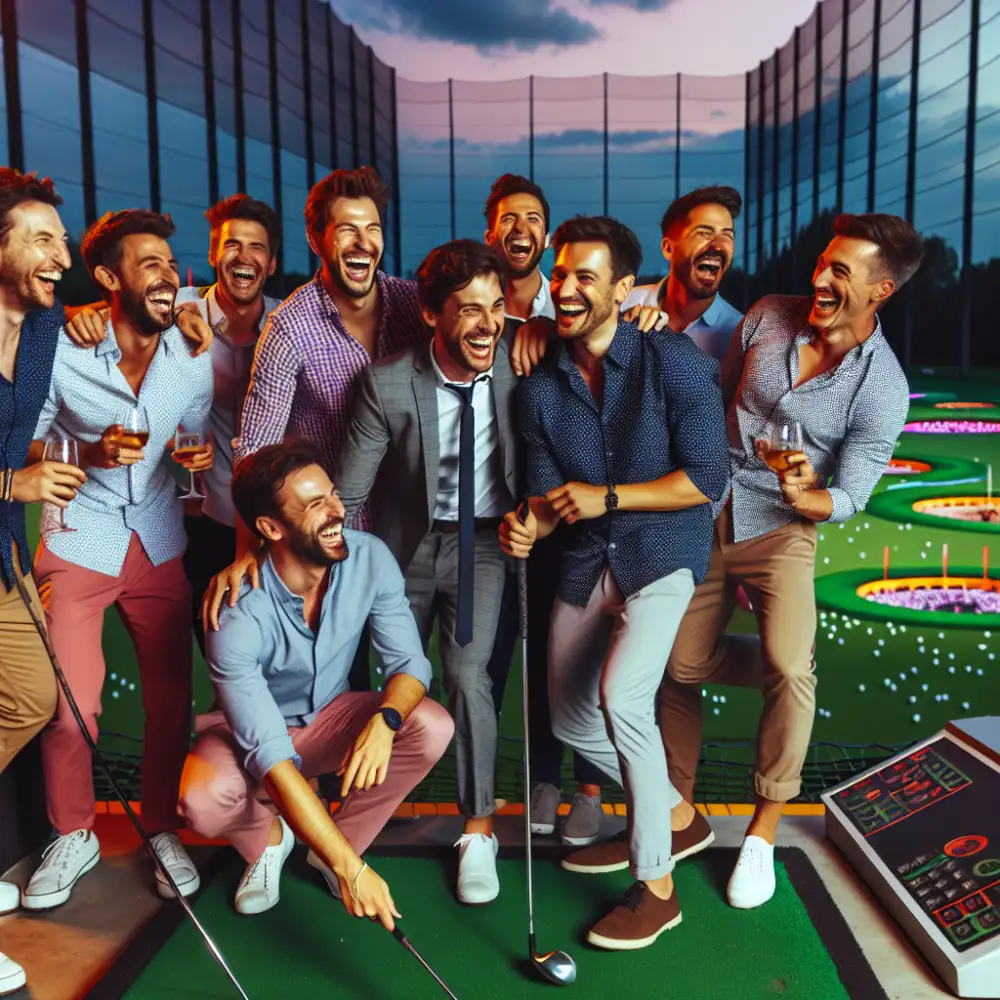 top golf bachelor party